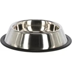 HausPets Comedero antideslizante de acero inoxidable para perros de 900 ml - Artículo 1