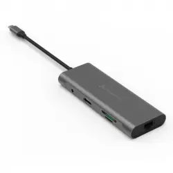 Phoenix Adaptador Hub USB-C PD Multipuerto 9 en 1
