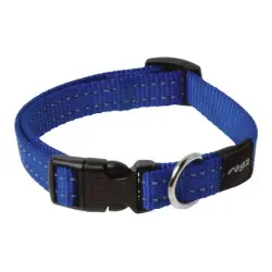 Rogz Collar "Snake" M Azul