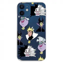 Funda Oficial de Disney Villanas Patrón para iPhone 12 Mini