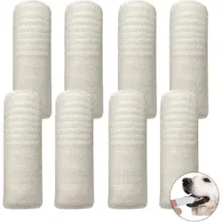 HausPets 8 cepillos de dientes para perros y gatos – Limpiador dental - 8 piezas