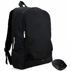 Acer NB Bag Mochila Negra para Portátil hasta 15.6" + Ratón Inalámbrico