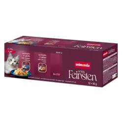 animonda Vom Feinsten Adult en gelatina 12 x 85 g - Pack mixto (2 variedades)
