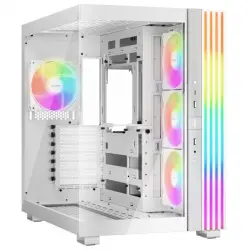 be quiet! LIGHT BASE 600 LX ARGB Midi Tower ATX Doble Cristal Templado USB-C Blanca