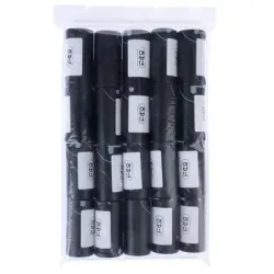 Bolsas negras TIAKI para heces - 20 rollos de 15 bolsas cada uno (300 bolsas)