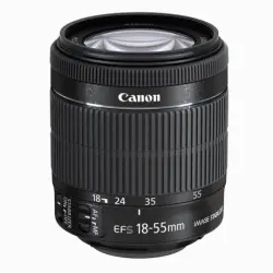 Canon EF-S 18-55mm f/3.5-5.6 IS STM Objetivo de Zoom Estándar con Estabilizador de la Imagen Negro