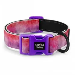 Collar regulable CaponeTheDog para perros estampado Hippie