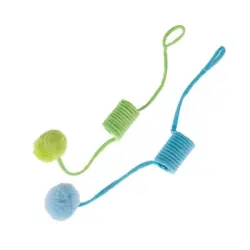 Espiral zooplus Basics juguete para gatos - Set de 2