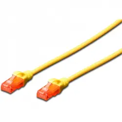 Ewent Cable de Red RJ45 Cat 6 U/UTP 3m Amarillo