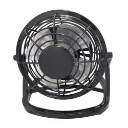 Iluminashop Mini Ventilador de Mesa 2.5W Negro