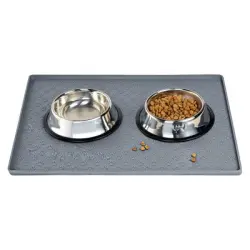 IntiMeg Alfombrilla de alimentación para perros y gatos - 48*30CM