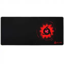 Klim Talla XL Alfombrilla Gaming Negro/Rojo