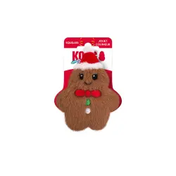 KONG Holiday Snuzzles Mini Hombre de jengibre - 1 unidad