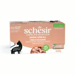 Schesir Atún Con Salmón multipack para perros