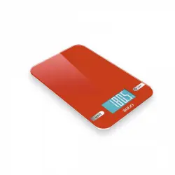 Sogo Báscula de Cocina Roja