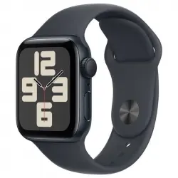 Apple Watch SE GPS 40mm Caja de Aluminio Medianoche con Correa Deportiva Medianoche S/M