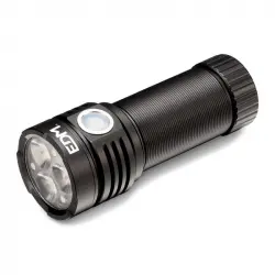 EDM Flashlight Linterna 3 LED Osram 30W 3300 Lúmenes