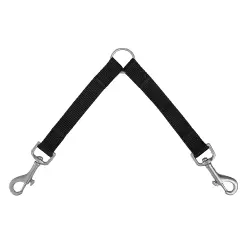 Freedog Tirador Nylon Duo de color Negro para su mascota 15x35 cm
