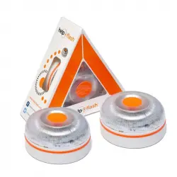 Help Flash V2.0 Pack 2 Dispositivo de Señalización V16 Homologado DGT