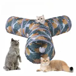 IntiMeg Túnel para gatos impreso - Una pieza