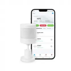 Ksix Sensor de Movimiento Compatible con Centro Control Zigbee