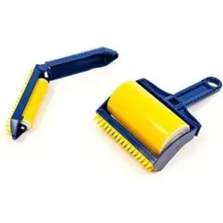 Pawffee Cepillo giratorio lavable 2 en 1 para eliminar el pelo y suciedad - 1 pieza