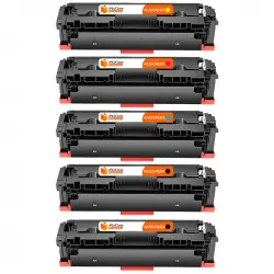 Pccom Essential HP 415X/415A Tóner Compatible Negro/Cian/Magenta/Amarillo Pack 5