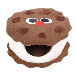 UAMLY Cama para gatos cerrada con forma de galleta - 1 pieza