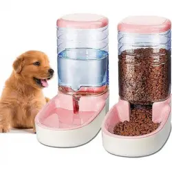 Comedero Automático Para Gatos O Perros Doble