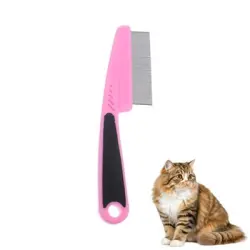 FurryFusion Peines antipulgas para gatos y perros - Rosa