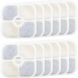 Pawffee Active Wasserfilter 12er Set para Katzenbrunnen zur Wasserreinigung - 1 pieza