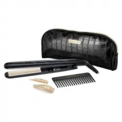 Remington Style Edition Set Regalo Plancha de Pelo Cerámica con Turmulina Negra + Accesorios