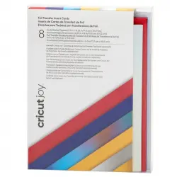 Cricut Joy Tarjetas Insertables de Transferencia de Láminas 8 Unidades