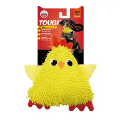Fofos Peluche pollito de microfibra con sonido para perros - 18 cm x 7.8 cm x 16 cm