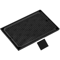 HausPets Alfombrilla arenero doble capa 42 x 28,5 x 2 cm - orina - nombre_tamaño