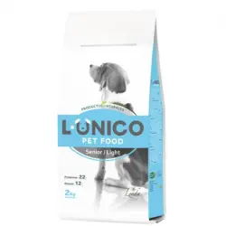 L-Unico Pienso Light para Perros Senior con Pollo, 2 Kg