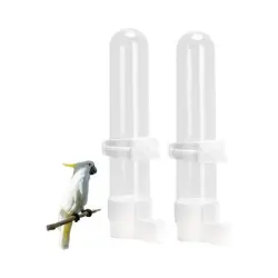MCBOSON Juego de 2 comederos automáticos para pájaros - 1 artículo