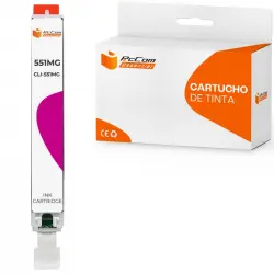 Pccom Essential Canon Cli551xl Cartucho Tinta Compatible Magenta