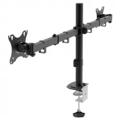 UNYKAch UK1422 Soporte Doble para Monitor 13-32" VESA 75x75/100x100 Máx 20Kg