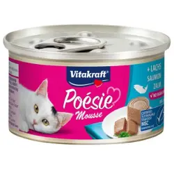 Vitakraft Poésie Mousse 12 x 85 g - Salmón