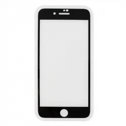 Mooov Protector Pantalla Cristal Templado 3D Marco Negro para Iphone 7/8/SE 2020