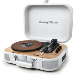 Muse Mt-201 WW Tocadiscos Estéreo Bluetooth/USB Blanco