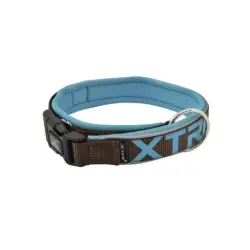 Nayeco Collar para perros X-TRM Neon Flash Marrón, 25mm x 45-55cm