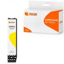 Pccom Essential Cartucho Tinta Compatible con Epson 405XL Amarillo
