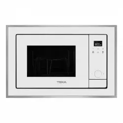 Teka ML 820 BIS Microondas Integrable con Grill 20L 700W Cristal Blanco