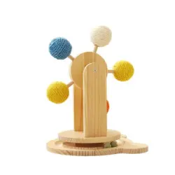 UAMLY  interactivo para gatos con pista de bolas - 1 pieza