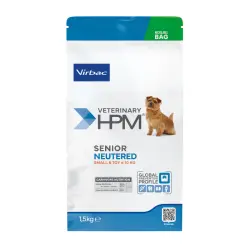 Virbac Veterinary HPM Senior Neutered Small & Toy pienso para perros - 7 kg