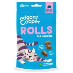 0.045 KG 45 g Edgard & Cooper Rollitos Salmón y Pollo para gatos