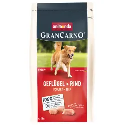 animonda GranCarno Adulto ave + vacuno - 1 kg