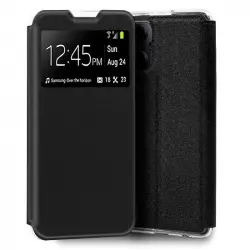 Cool Funda Flip Cover Liso Negro para Xiaomi Poco X5 Pro 5G